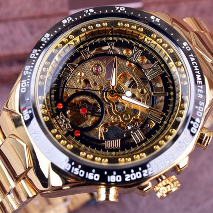 Personalized All-steel Hollow Automatic Mechanical Watch Fashion Watch For Men