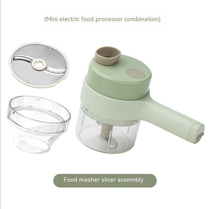 Chopper Mini Wireless Electric Mashed Garlic Cutting And Pressing Stir