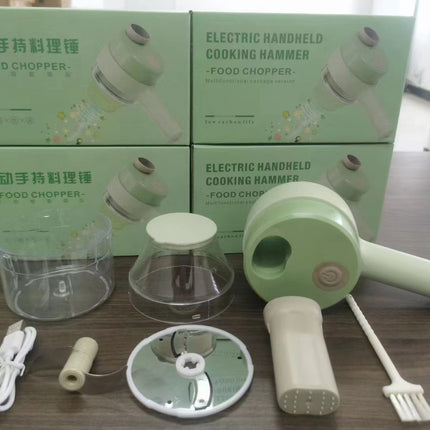 Chopper Mini Wireless Electric Mashed Garlic Cutting And Pressing Stir