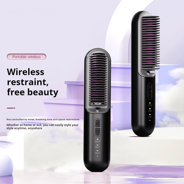 Wireless Straight Comb Portable 60 Million Anion Hair Care Electric Comb