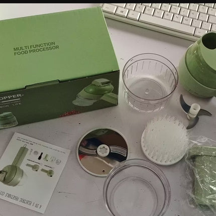 Chopper Mini Wireless Electric Mashed Garlic Cutting And Pressing Stir