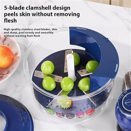 Automatic Grape Peeler Machine, Electric Garlic and Cherry Tomato Peeler, Cordless Fruit Skin Remover for Small Produce, Easy Peeling Kitchen Tool